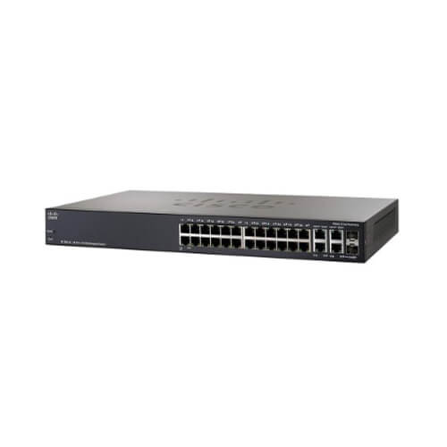 Cisco SF350-24P-K9-EU 24-Port Managed Switch