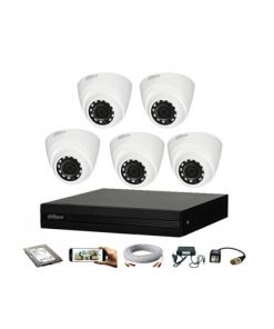 Dahua 5 Unit CC Camera Package Price in Bangladesh-https://independenttechbd.com/
