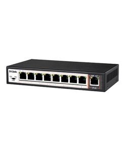 Alternative view of D-Link DES-F1009P-E 100Mbps 8 Port PoE Switch
