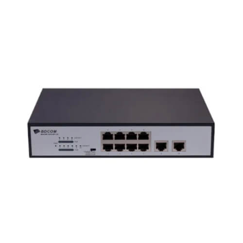 BDCOM S1510-8P 8-Port Gigabit POE Switch Price in Bangladesh